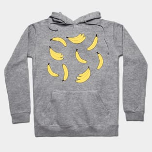 Bananas print Hoodie